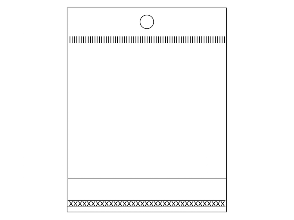 Kreativartikel.ch Cellophanbeutel 7 x 9cm 921 0709 001