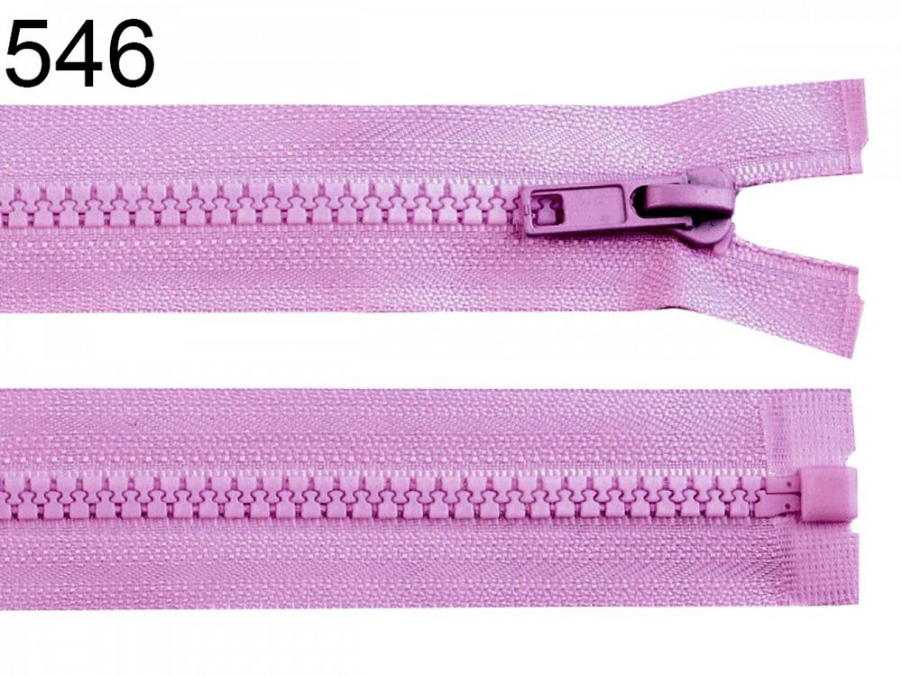 Reißverschluss 55 Cm WEISS – MESH 5 Mm, Teilbar, 3 Cm Breit, Für Jacken & Taschen