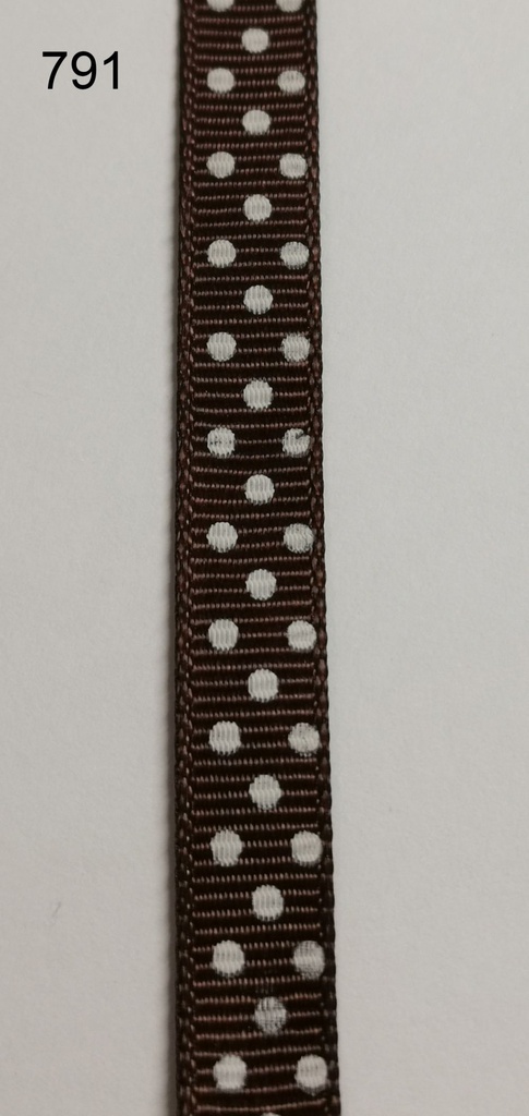Kreativartikel.ch Ripsband gepunktet 10mm 350 1110 791