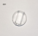 Kreativartikel.ch Silikonstopper rundflach Ø10mm 689 4848 001