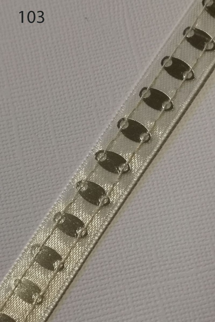 Kreativartikel.ch Paillettenband 13mm 367 1313 103
