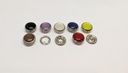 Kreativartikel.ch Druckknopf Metall mit Farbkopf 12mm  231 1242 000