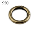 Kreativartikel.ch Karabinerring 25mm Diverse Farben 616 3332 950