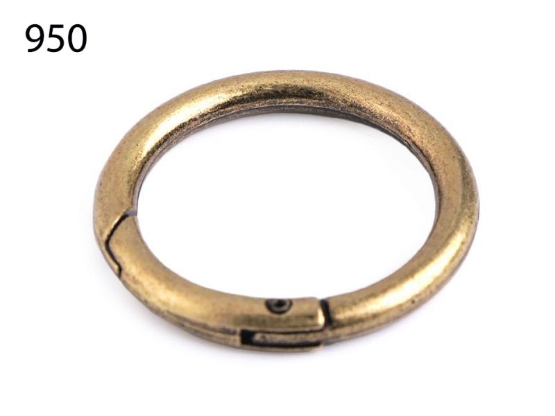 Kreativartikel.ch Karabiner Ring 32mm 616 3232 950