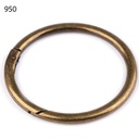 Kreativartikel.ch Karabiner Ring 50mm 616 9250 950