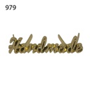 Kreativartikel.ch Handmade Label Metall 665 7515 979