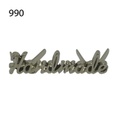 Kreativartikel.ch Handmade Label Metall 665 7515 990