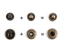 Kreativartikel.ch Metalldruckknöpfe Ø 15mm 231 1515 Anleitung