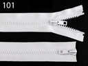 Kreativartikel.ch Teilbarer Reissverschluss mit 2 Zipper 65cm 130 7165 101