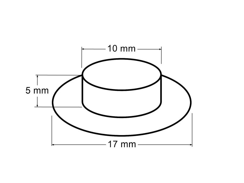 Kreativartikel.ch Öse 10mm 671 6110 masse