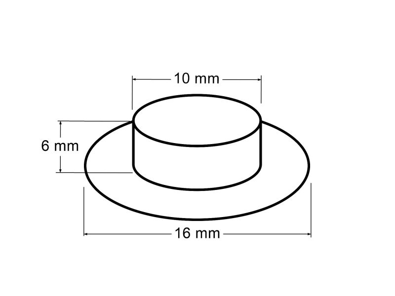 Kreativartikel.ch Öse 10mm 671 4510 masse