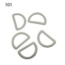 Kreativartikel.ch D-Ring 20mm aus Kunststoff 621 8520 101