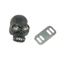 Kreativartikel.ch Skull Totenkopf 30 x 22mm mit Strasssteinen 656 3022 845 einzeln