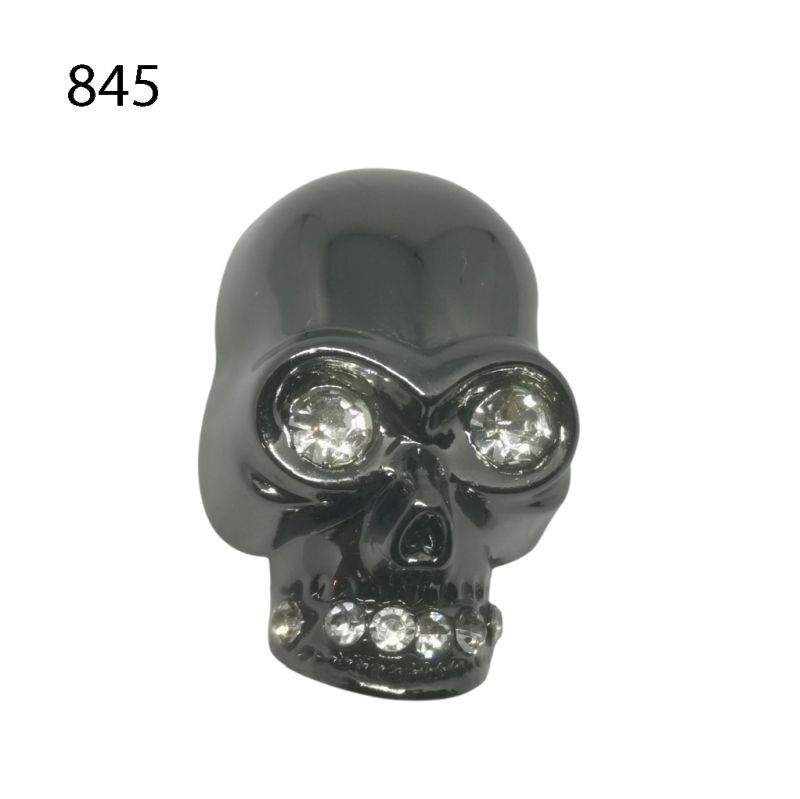 Kreativartikel.ch Skull Totenkopf 30 x 22mm mit Strasssteinen 656 3022 845