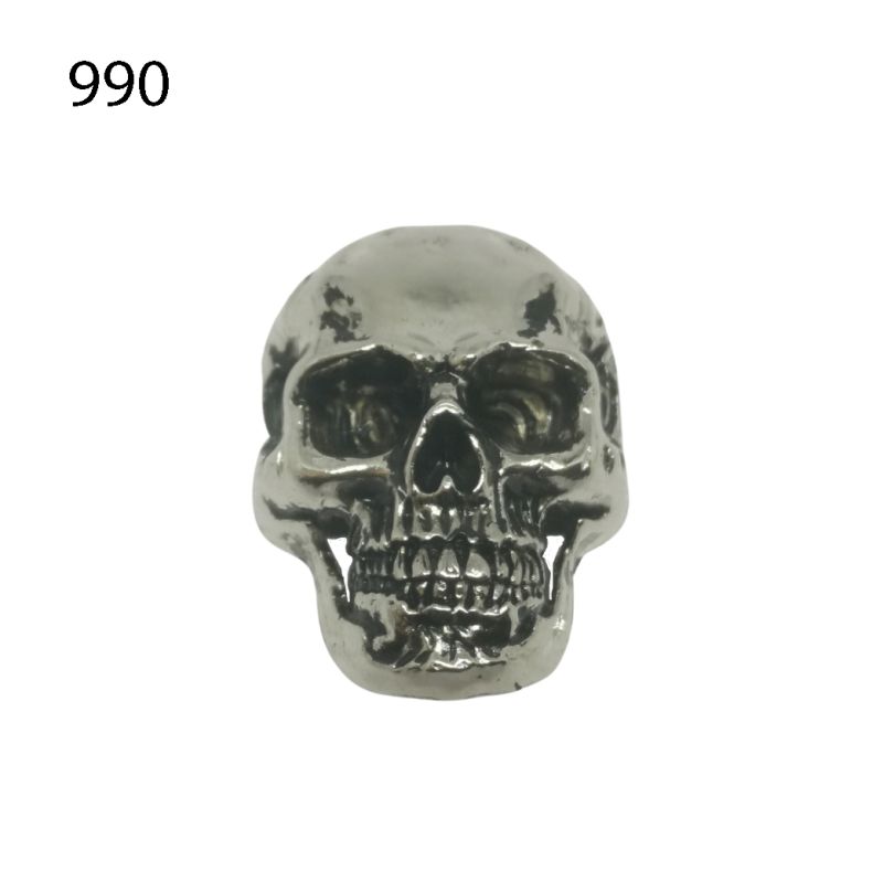 Kreativartikel.ch Skull Totenkopf zum anschrauben 35 x 25mm 656 3525 990