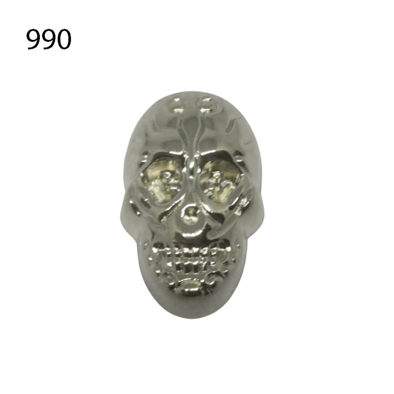 Kreativartikel.ch Skull Totenkopf zum anschrauben 15 x 25mm 656 1525 990