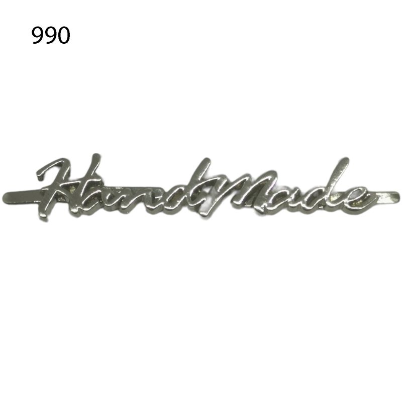 Kreativartikel.ch Handmade Label Metall 50mm 665 4250 990