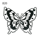 Kreativartikel.ch Schmetterling 15 x 18cm  636 8161 820