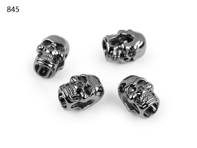 Kreativartikel.ch Endstück 5mm Skull 610 8433 845