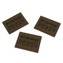 Kreativartikel.ch Kunsteleder Label 4x3 cm Easy Peasy 629 3402 000 mehrere