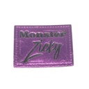 Kreativartikel.ch Kunsteleder Label 4x3 cm Monster Zicky 629 3405 000