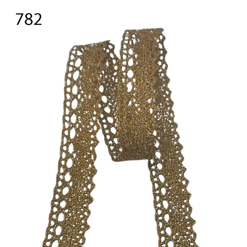 Kreativartikel.ch Spitze mit Glitzer 17mm 315 0417 782
