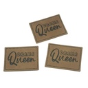 Kreativartikel.ch Kunsteleder Label 4 x 3 cm Drama Queen 629 3412 000 mehrere