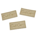 Kreativartikel.ch Kunstleder Label 4 x 2 cm Cool Cat 629 3430 000