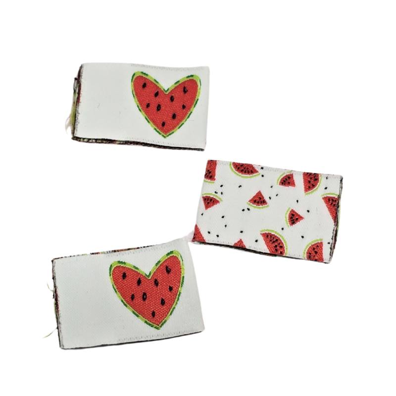 Kreativartikel.ch Weblabel Wassermelone 20 x 30mm 630 2238 000