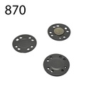 Kreativartikel.ch Flacher Magnet 20mm  219 7641 870