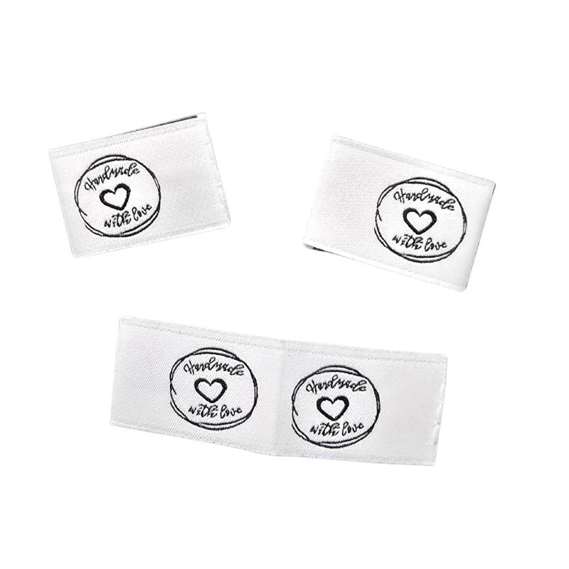 Kreativartikel.ch Weblabel Handmade with Love 15 x 22 mm 630 2240 000 alle Seiten