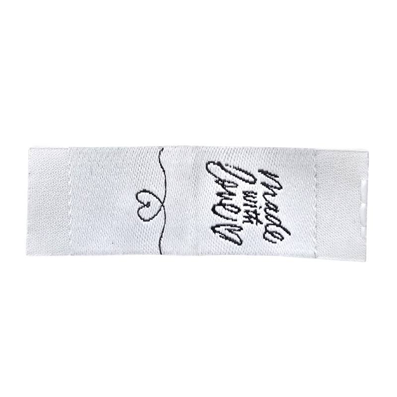 Kreativartikel.ch Weblabel Herz und Handmade with love 15 x 22 mm 630 9974 000 offen
