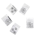 Kreativartikel.ch Weblabel Blume 15 x 22 mm 630 9971 000 mehrere