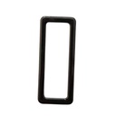 Kreativartikel.ch Flache Schlaufe Rechteckig (Vierkant) 40mm 623 8440 845 ohne Nummer