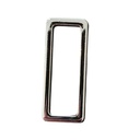 Kreativartikel.ch Flache Schlaufe Rechteckig (Vierkant) 40mm 623 8440 990 ohne Nummer