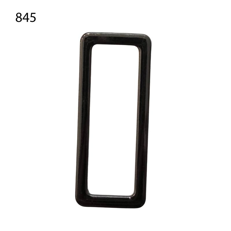 Kreativartikel.ch Flache Schlaufe Rechteckig (Vierkant) 40mm 623 8440 845