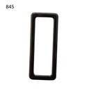 Kreativartikel.ch Flache Schlaufe Rechteckig (Vierkant) 40mm 623 8440 845