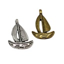 Kreativartikel.ch Anhänger Schiff 19mm 645 1219
