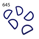Kreativartikel.ch D-Ring 30 mm aus Kunststoff 621 4330 645