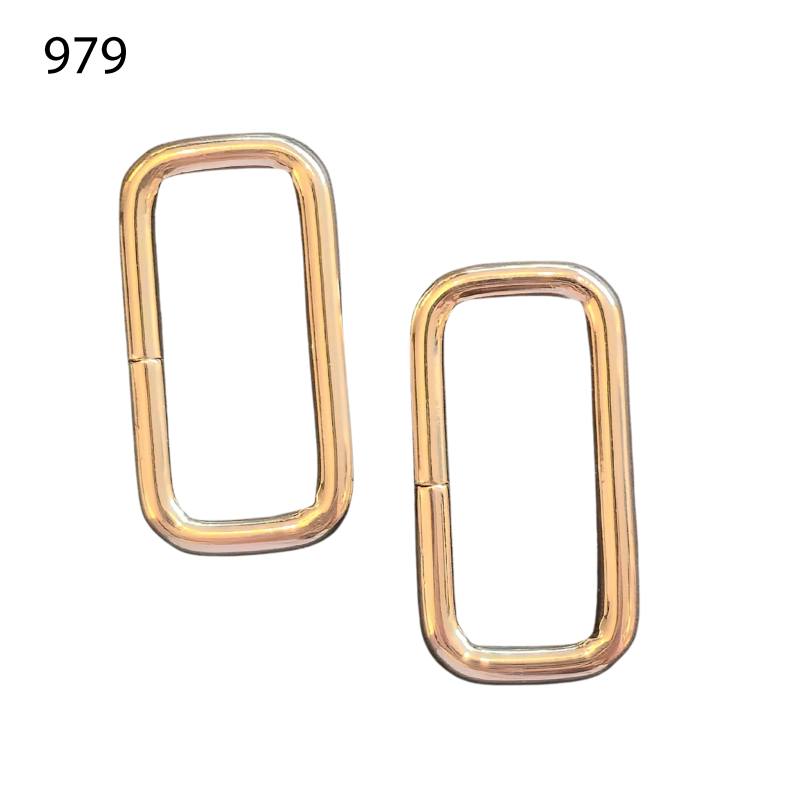 Kreativartikel.ch Schlaufe Rechteckig 32mm (stärke 4 mm) 623 0430 979