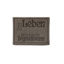 Kreativartikel.ch Kunstleder Label 4 x 3 cm Das Leben ist zu kurz für Irgendwann 629 3459 000