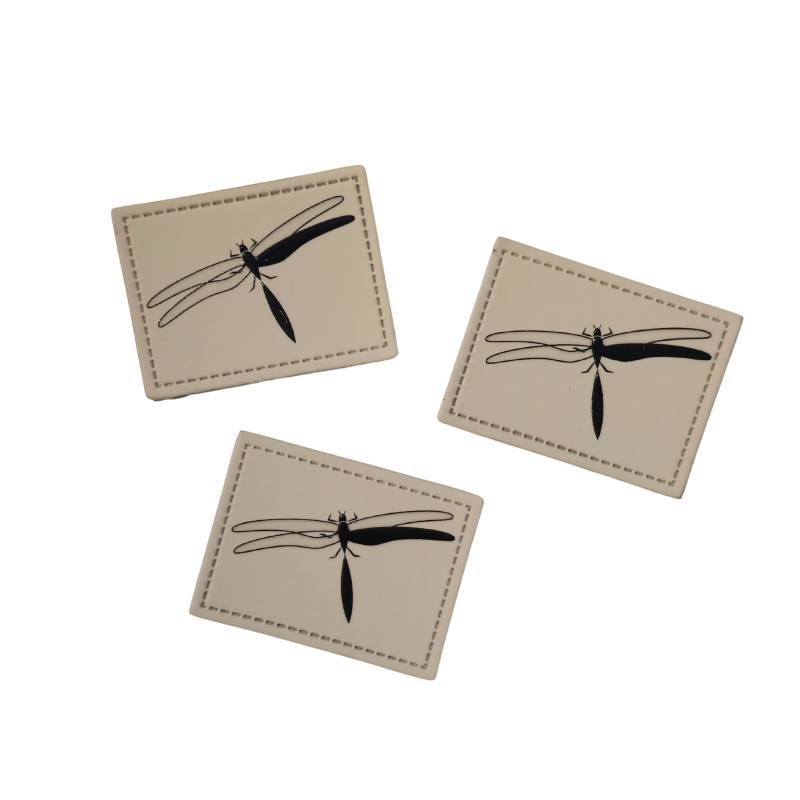 Kreativartikel.ch Kunstleder Label 4 x 3 cm Liebelle 629 3461 000 mehrere