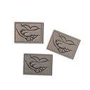 Kreativartikel.ch Kunsteleder Label 4.5 x 3.5 cm Hundeliebe 629 3463 000 mehrere