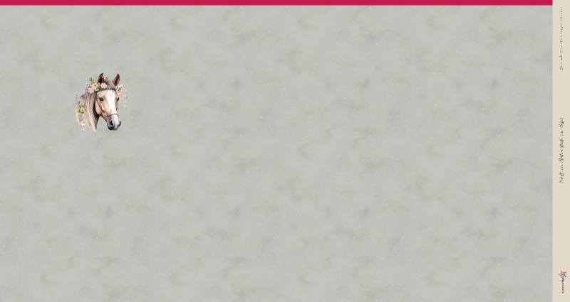 Kreativartikel.ch 402 9018 000 Blütenzauber French Terry 155 x 85