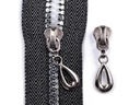 Kreativartikel.ch Zipper (Schieber) 5mm mit Anhänger 180 3405 990