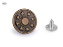 225 8409 950 Jeansknopf 16mm
