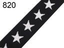 Gummiband 20mm Sterne