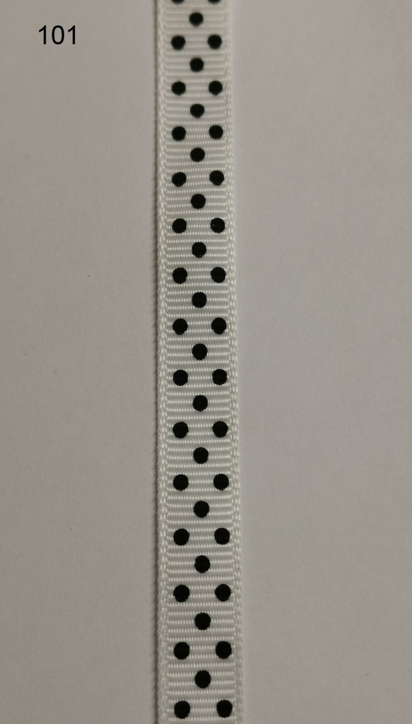 Ripsband 10mm gepunktet