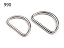 621 3203 990 D-Ring 32mm (Dicke 3mm) (990 Silber)