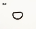 621 3425 820 D-Ring 25mm (Dicke 4mm) (820 Schwarz)